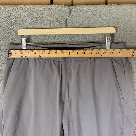 Under‎ Armour Pants Mens 36x30 Grey Performance Golf Chino Polyester - Picture 5 of 7